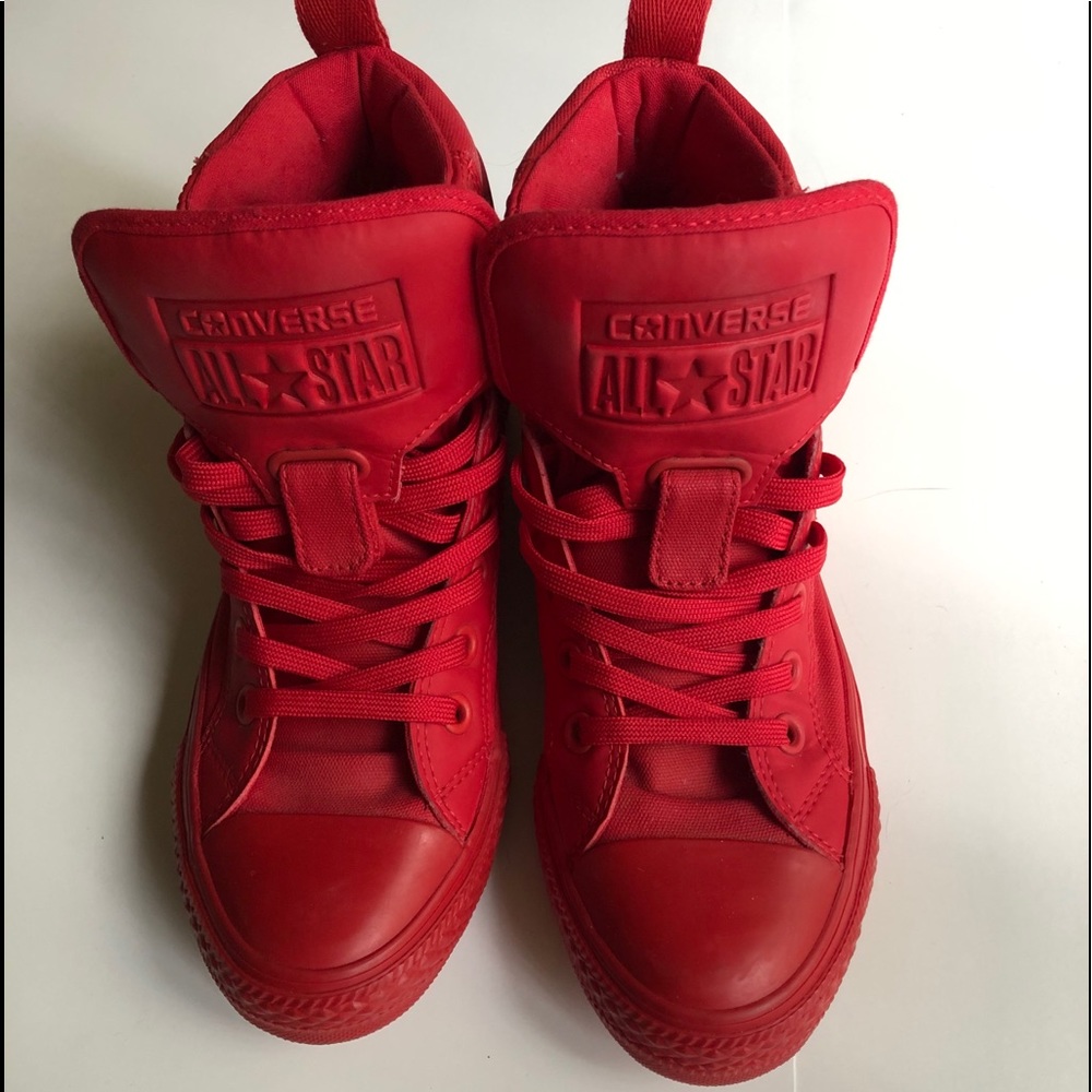 EUC! HI TOP CTAS Fat tongue Wms 7